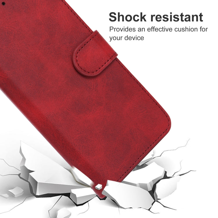 Leather Phone Case For DOOGEE X50L(Red) - Doogee Cases by buy2fix | Online Shopping UK | buy2fix