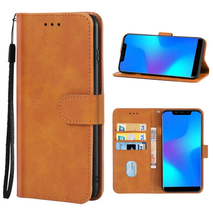 Leather Phone Case For DOOGEE X70(Brown) - Doogee Cases by buy2fix | Online Shopping UK | buy2fix