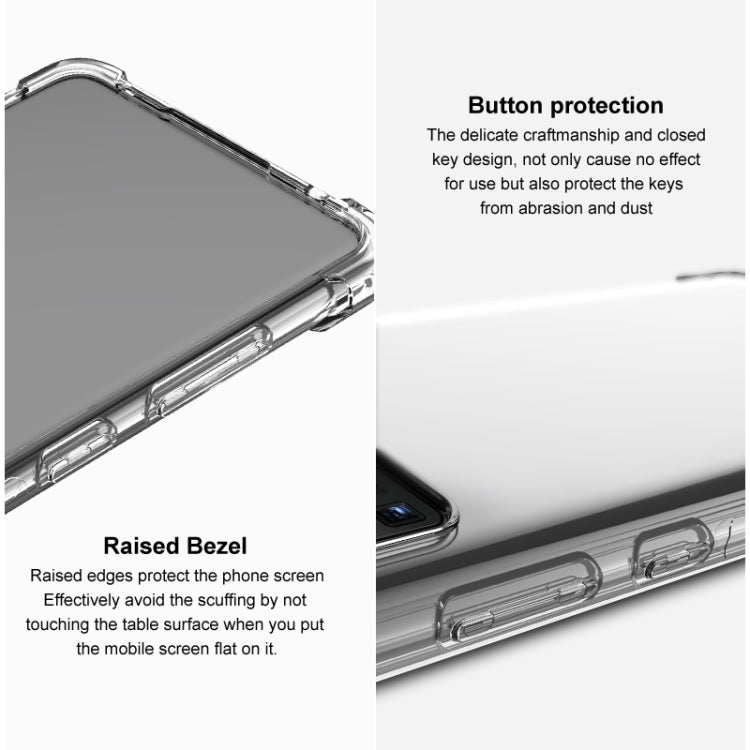 For Xiaomi 12 Pro imak All-inclusive Shockproof Airbag TPU Case with Screen Protector(Transparent) - Xiaomi Cases by imak | Online Shopping UK | buy2fix