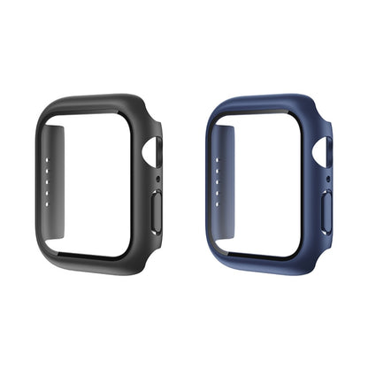 ROCK 2 in 1 PC Frame + Film Protector Case For  Apple Watch Series 6 & SE & 5 & 4 40mm(Blue) - Watch Cases by ROCK | Online Shopping UK | buy2fix