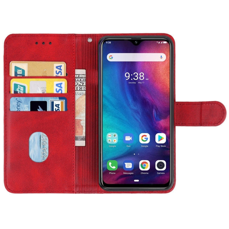 Leather Phone Case For Ulefone Note 7P(Red) - Ulefone Cases by buy2fix | Online Shopping UK | buy2fix