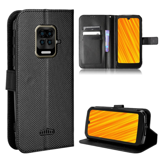 For Doogee S59 / S59 Pro Diamond Texture Leather Phone Case(Black) - Doogee Cases by buy2fix | Online Shopping UK | buy2fix