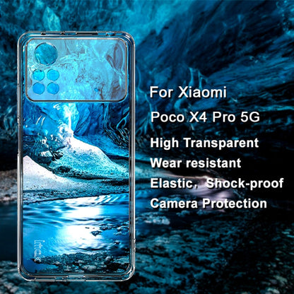 For Xiaomi Poco X4 Pro 5G Global IMAK UX-5 Series Transparent TPU Phone Case - Xiaomi Cases by imak | Online Shopping UK | buy2fix