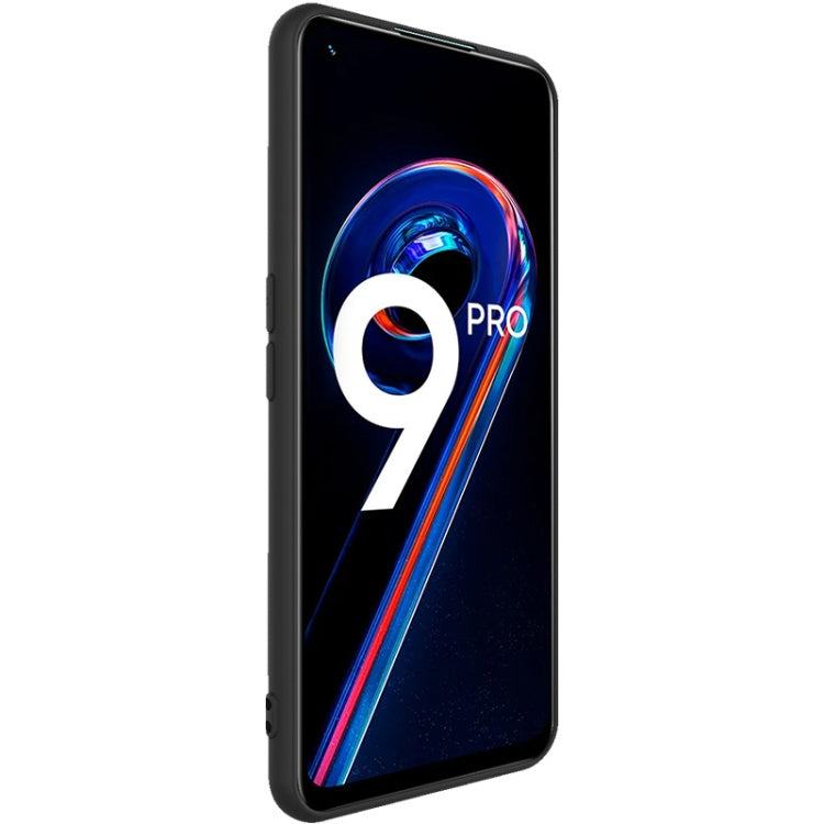For OPPO Realme 9 Pro 5G Global IMAK UC-3 Series Shockproof Frosted TPU Phone Case(Black) - Realme Cases by imak | Online Shopping UK | buy2fix
