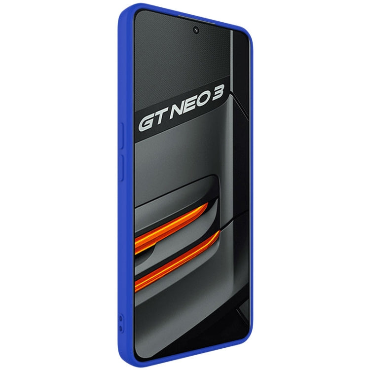 For OPPO Realme GT Neo3 5G IMAK UC-4 Series Straight Edge TPU Phone Case(Blue) - Realme Cases by imak | Online Shopping UK | buy2fix