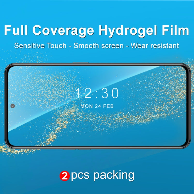 For OnePlus Ace 5G/10R 5G 2 PCS/Set imak Curved Full Screen Hydrogel Film Front Protector - OnePlus Tempered Glass by imak | Online Shopping UK | buy2fix