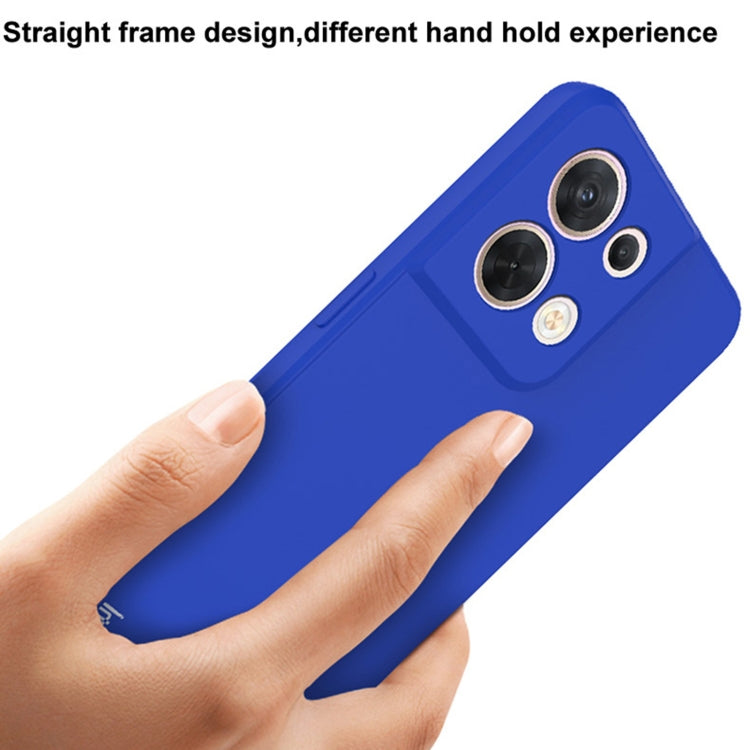 For OPPO Reno8 5G / Reno8 Pro 5G Global IMAK UC-4 Series Straight Edge TPU Soft Protective Case(Klein Blue) - OPPO Cases by imak | Online Shopping UK | buy2fix