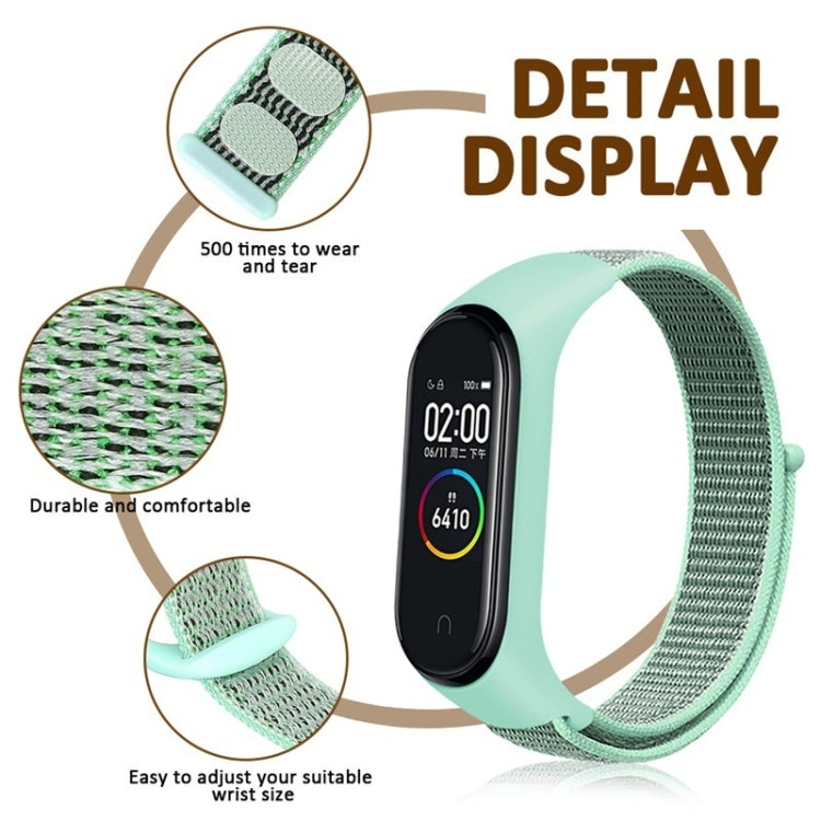 For Xiaomi Mi Band 7 Nylon Weave Watch Band(Dragon Fruit) - Watch Bands by buy2fix | Online Shopping UK | buy2fix