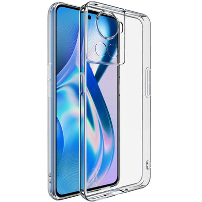 For OnePlus Ace 5G / 10R 5G IMAK UX-10 Series Transparent Shockproof TPU Phone Case(Transparent) - OnePlus Cases by imak | Online Shopping UK | buy2fix