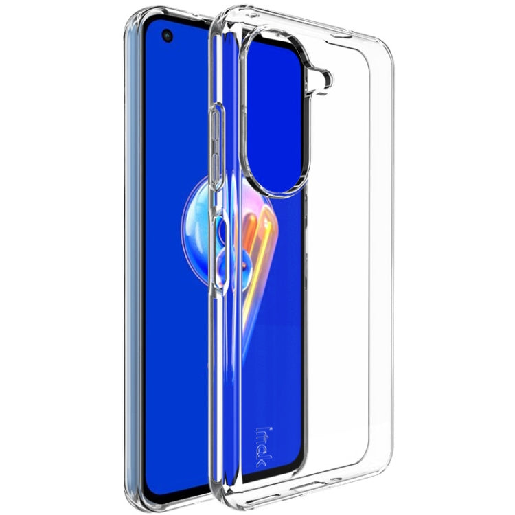 For Asus Zenfone 9 5G IMAK UX-5 Series Transparent Shockproof TPU Protective Phone Case(Transparent) - ASUS Cases by imak | Online Shopping UK | buy2fix