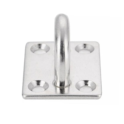 3 PCS 8mm 316 Stainless Steel Ship Square Door Hinges Buckle - Marine Accessories & Parts by buy2fix | Online Shopping UK | buy2fix