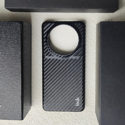 For Xiaomi 12S Ultra 5G IMAK Ruiyi Series Carbon Fiber PU + PC Phone Case(Black) - Xiaomi Cases by imak | Online Shopping UK | buy2fix