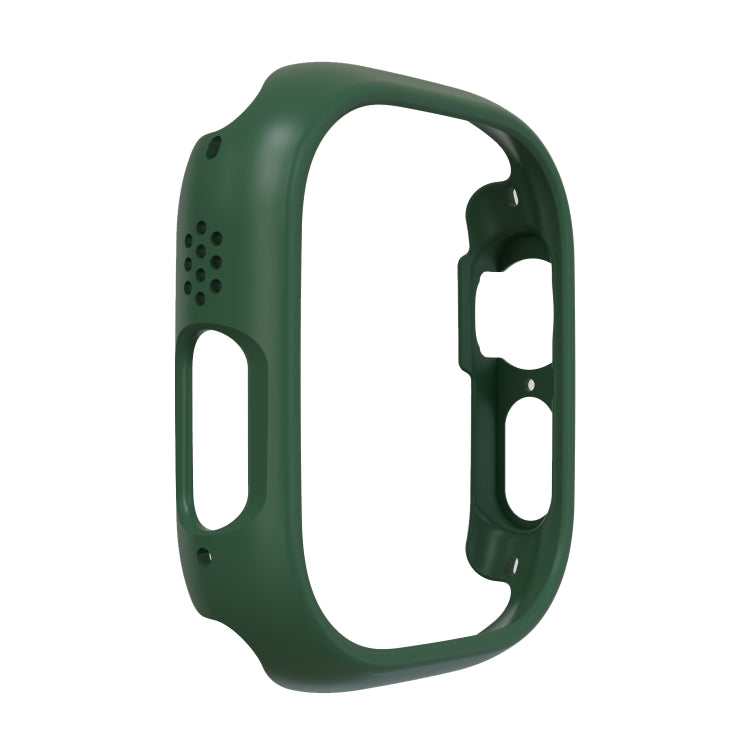 PC Hollow Protective Case For Apple Watch Ultra 49mm / Apple Watch Ultra 2 49mm(Official Green) - Watch Cases by buy2fix | Online Shopping UK | buy2fix