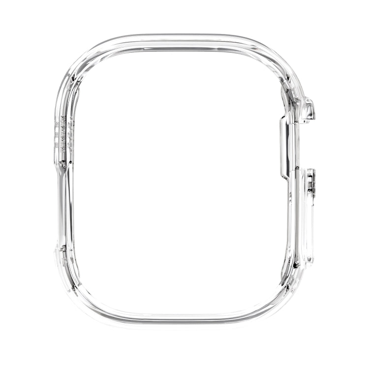 PC Hollow Protective Case For Apple Watch Ultra 49mm / Apple Watch Ultra 2 49mm(Transparent) - Watch Cases by buy2fix | Online Shopping UK | buy2fix