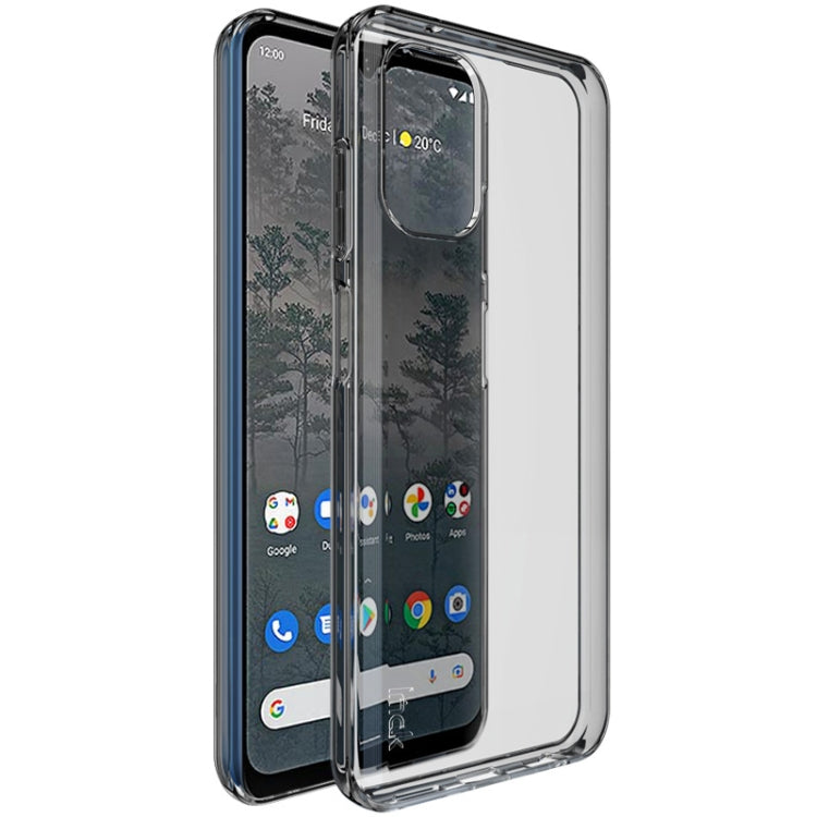 For Nokia G60 5G imak UX-5 Series Transparent Shockproof TPU Protective Case(Transparent Black) - Nokia Cases by imak | Online Shopping UK | buy2fix