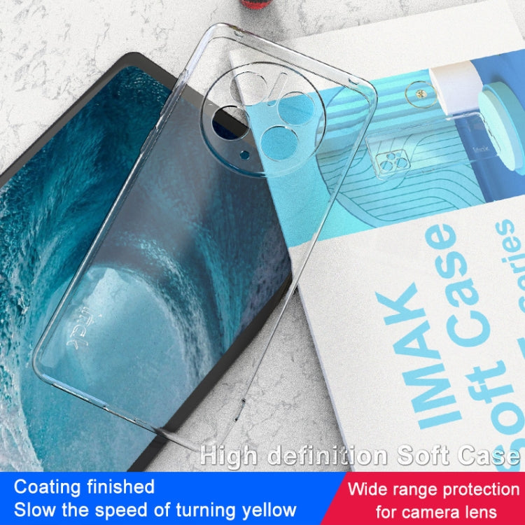 For Huawei Mate 50 Pro imak UX-10 Series Shockproof TPU Phone Case(Transparent) - Huawei Cases by imak | Online Shopping UK | buy2fix