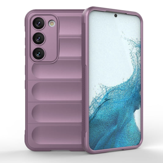 For Samsung Galaxy S23 5G Magic Shield TPU + Flannel Phone Case(Purple) - Galaxy S23 5G Cases by buy2fix | Online Shopping UK | buy2fix