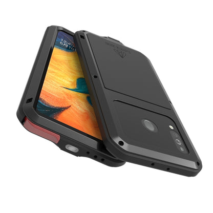 For Galaxy A40s LOVE MEI Metal Shockproof Waterproof Dustproof Protective Case(Army Green) - Galaxy Phone Cases by LOVE MEI | Online Shopping UK | buy2fix