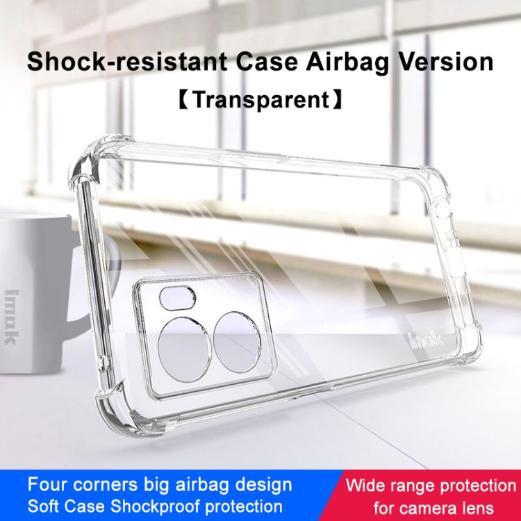 For OPPO K10 5G India/A77 5G 2022/A57 5G 2022 imak Shockproof Airbag TPU Phone Case(Transparent) - OPPO Cases by imak | Online Shopping UK | buy2fix