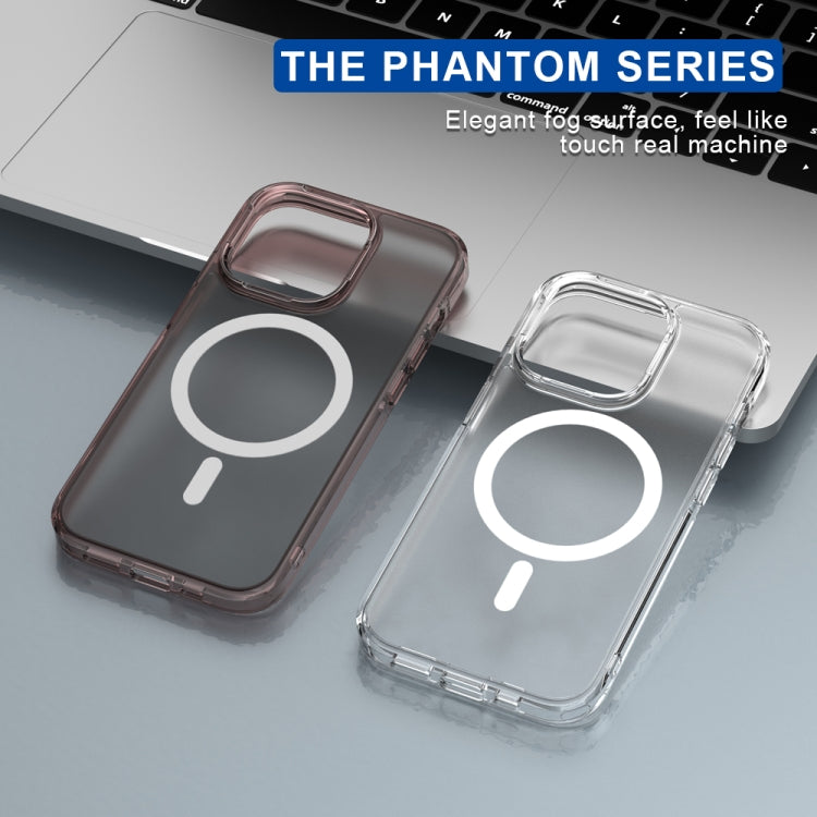 For iPhone 13 Pro Phantom TPU + PC Magsafe Phone Case(Transparent) - iPhone 13 Pro Cases by buy2fix | Online Shopping UK | buy2fix