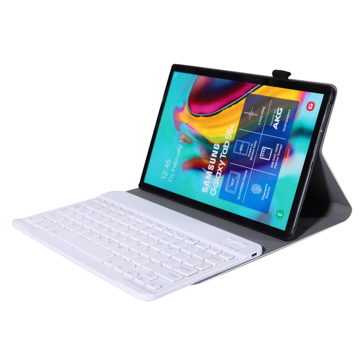 A307 For Galaxy Tab A 8.4 T307 (2020) Bluetooth Keyboard Tablet Case with Stand(Gold) - Samsung Keyboard by XINLI | Online Shopping UK | buy2fix