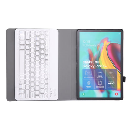 A610 For Galaxy Tab S6 Lite 10.4 P610 / P615 (2020) Bluetooth Keyboard Tablet Case with Stand & Elastic Pen Band(Gold) - Samsung Keyboard by buy2fix | Online Shopping UK | buy2fix