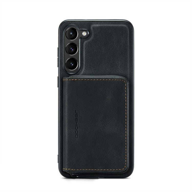 For Samsung Galaxy S23 5G JEEHOOD Magnetic Zipper Wallet Leather Phone Case(Black) - Galaxy S23 5G Cases by JEEHOOD | Online Shopping UK | buy2fix