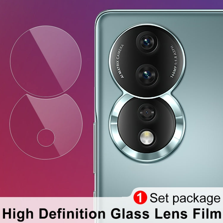 For Honor 80 5G IMAK Rear Camera Glass Lens Film, 1 Set Package - Honor Tempered Glass by imak | Online Shopping UK | buy2fix