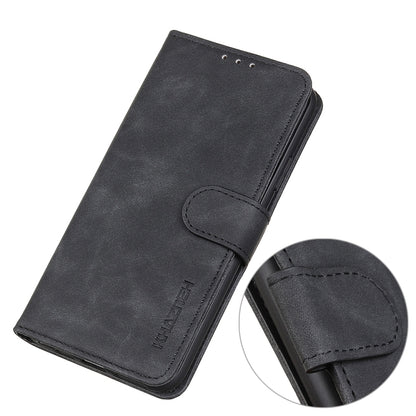 For OnePlus 11 5G KHAZNEH Retro Texture Flip Leather Phone Case(Black) - OnePlus Cases by buy2fix | Online Shopping UK | buy2fix