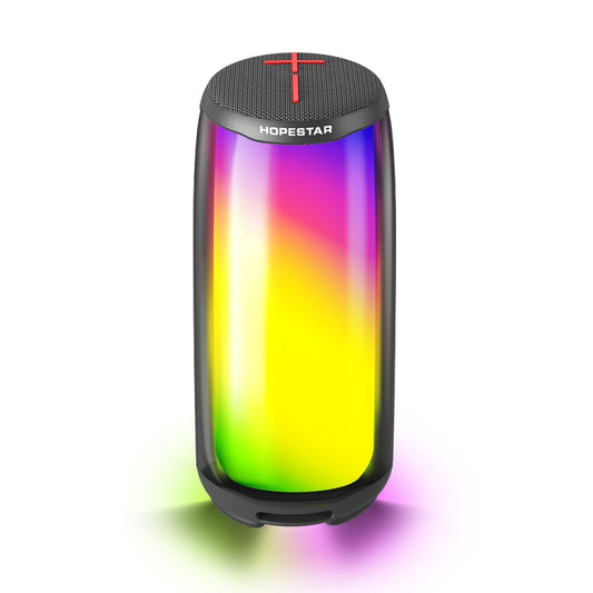 HOPESTAR P49 Tone Pulse RGB Light Waterproof Bluetooth Speaker(Grey) - Desktop Speaker by HOPESTAR | Online Shopping UK | buy2fix