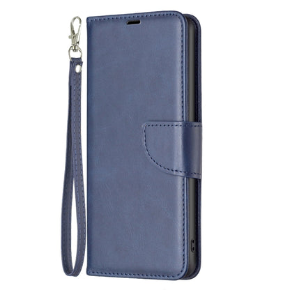 For Xiaomi Redmi K70 / K70 Pro Lambskin Texture Pure Color Flip Leather Phone Case(Blue) - K70 Pro Cases by buy2fix | Online Shopping UK | buy2fix