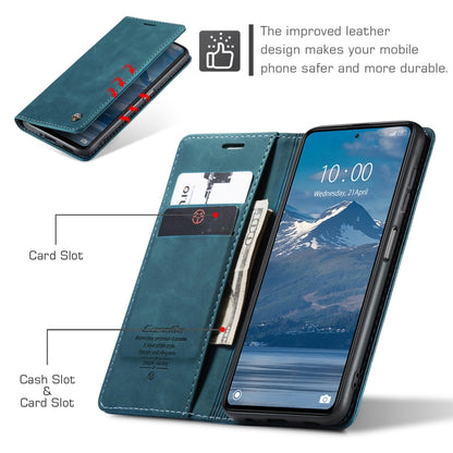 For Xiaomi Redmi Note 12 Pro 5G / Poco X5 Pro CaseMe 013 Multifunctional Horizontal Flip Leather Phone Case(Blue) - Xiaomi Cases by CaseMe | Online Shopping UK | buy2fix