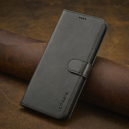 For Xiaomi Redmi A3 LC.IMEEKE Calf Texture Leather Phone Case(Black) - Xiaomi Cases by LC.IMEEKE | Online Shopping UK | buy2fix