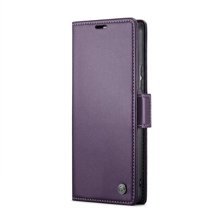 For Xiaomi 13T/13T Pro CaseMe 023 Butterfly Buckle Litchi Texture RFID Anti-theft Leather Phone Case(Pearly Purple) - Xiaomi Cases by CaseMe | Online Shopping UK | buy2fix