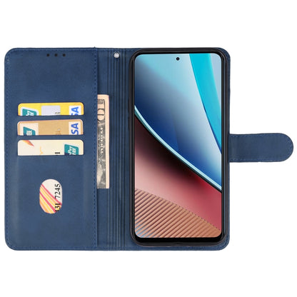 For Motorola Moto G Stylus 2023 4G Leather Phone Case(Blue) - Motorola Cases by buy2fix | Online Shopping UK | buy2fix