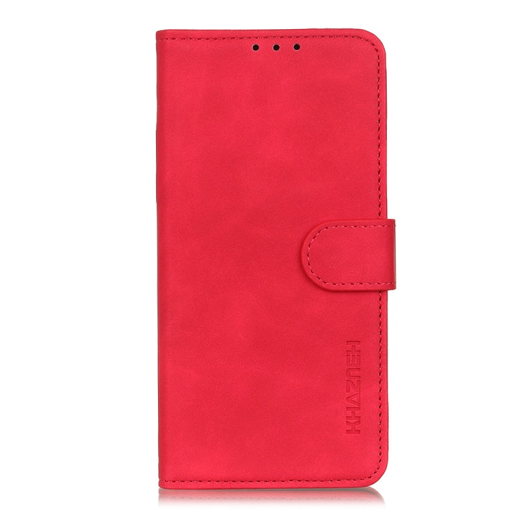 For Xiaomi Redmi Note 13 4G KHAZNEH Retro Texture Flip Leather Phone Case(Red) - Note 13 Cases by buy2fix | Online Shopping UK | buy2fix