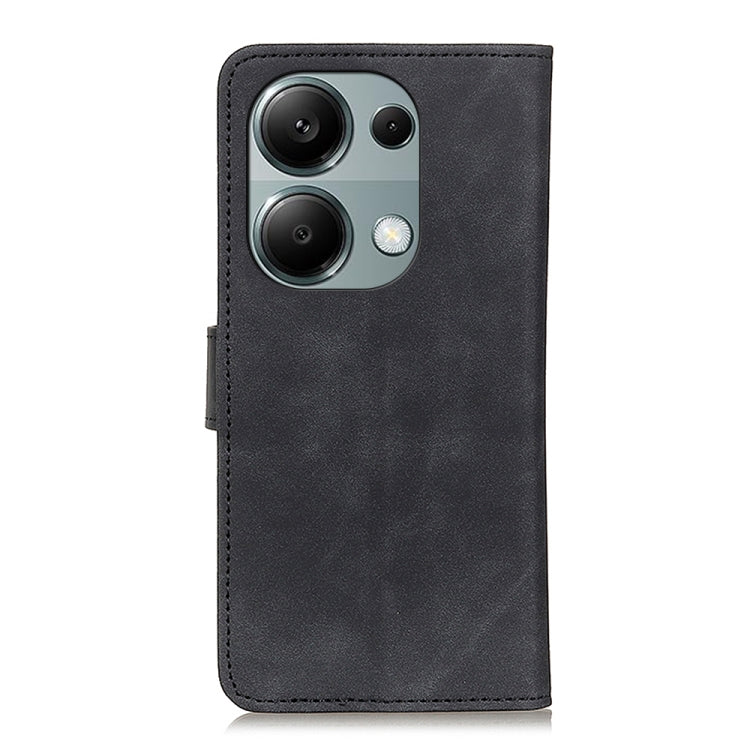 For Xiaomi Redmi Note 13 Pro 4G/Poco M6 Pro 4G KHAZNEH Retro Texture Flip Leather Phone Case(Black) - Note 13 Pro Cases by buy2fix | Online Shopping UK | buy2fix