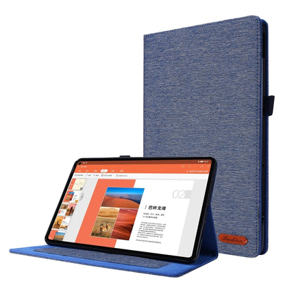 For Huawei MatePad SE 11 2024 Fabric Leather Tablet Case(Blue) - Huawei by buy2fix | Online Shopping UK | buy2fix