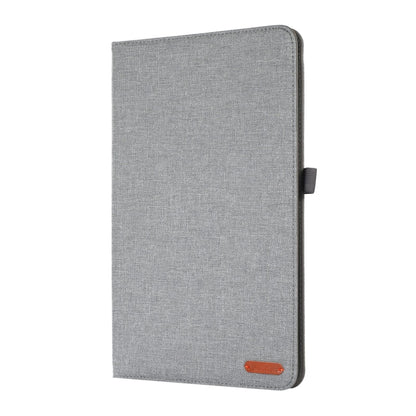 For Huawei MatePad Air 2024 Fabric Leather Tablet Case(Grey) - Huawei by buy2fix | Online Shopping UK | buy2fix