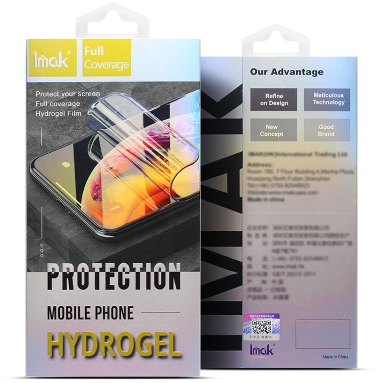 For Samsung Galaxy A34 5G 2pcs imak Curved Hydrogel Film Pnone Back Protector - Galaxy Tempered Glass by imak | Online Shopping UK | buy2fix