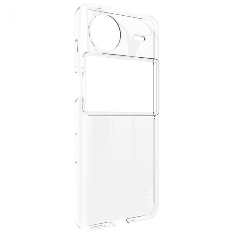 For vivo X Flip imak Wing II Pro Series Wear-resisting Crystal Phone Case(Transparent) - vivo Cases by imak | Online Shopping UK | buy2fix