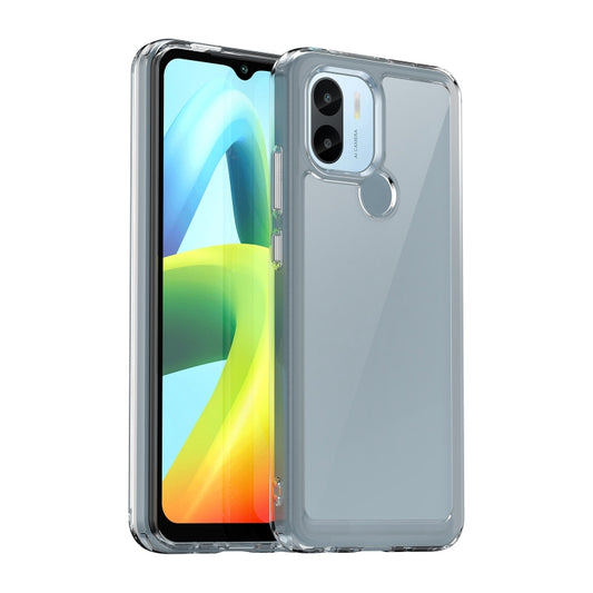 For Xiaomi Poco C50 Colorful Series Acrylic Hybrid TPU Phone Case(Transparent) - Xiaomi Cases by buy2fix | Online Shopping UK | buy2fix