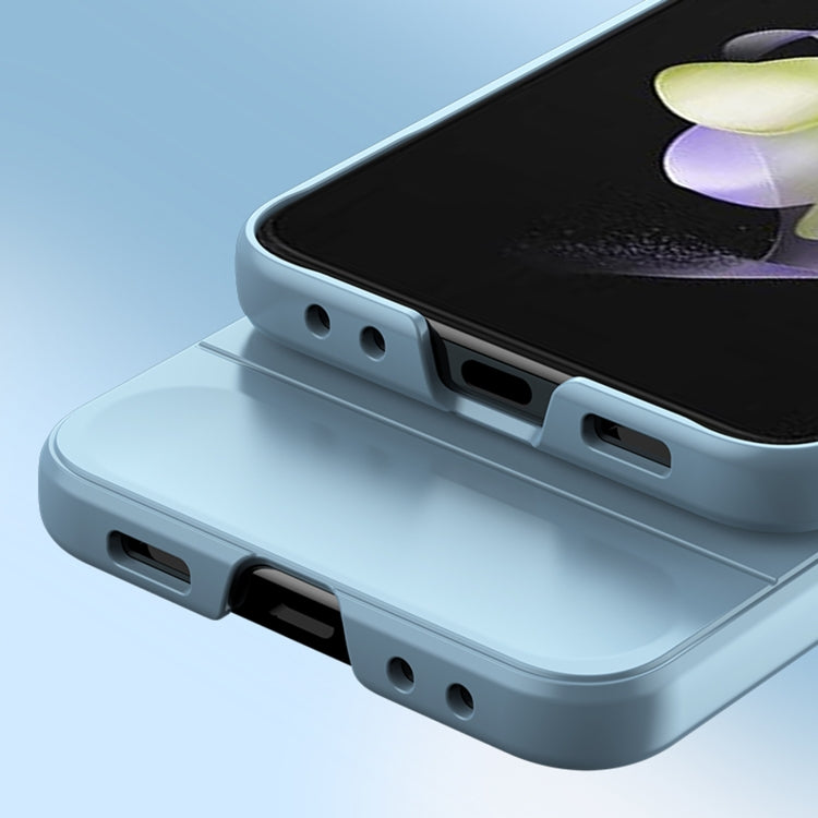 For Samsung Galaxy Z Flip5 Skin Feel Magic Shield Shockproof Phone Case(Green) - Galaxy Z Flip5 Cases by buy2fix | Online Shopping UK | buy2fix