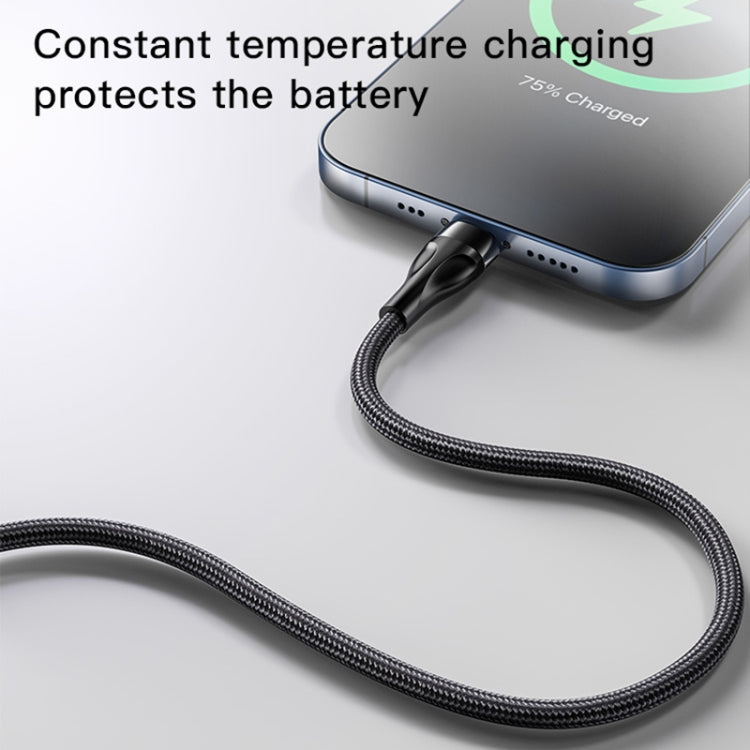 YESIDO CA110 1.2m 4A Type-C to Dual Type-C + Dual 8 Pin Charging Cable(Black) - Multifunction Cable by Yesido | Online Shopping UK | buy2fix