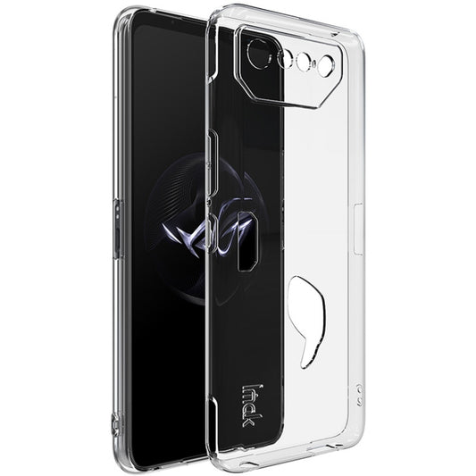 For Asus ROG Phone 7 IMAK UX-10 Series Transparent Shockproof TPU Phone Case(Transparent) - ASUS Cases by imak | Online Shopping UK | buy2fix