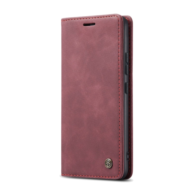 For Xiaomi 13T/13T Pro CaseMe 013 Multifunctional Horizontal Flip Leather Phone Case(Wine Red) - Xiaomi Cases by CaseMe | Online Shopping UK | buy2fix