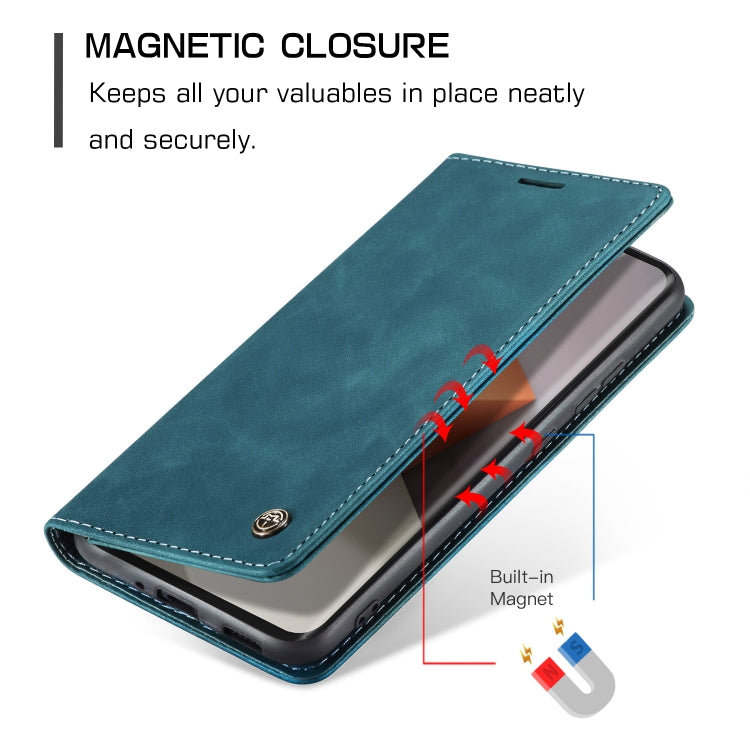 For Xiaomi Redmi Note 13 Pro+ CaseMe 013 Multifunctional Horizontal Flip Leather Phone Case(Blue) - Xiaomi Cases by CaseMe | Online Shopping UK | buy2fix