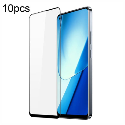 For Realme 11 10pcs DUX DUCIS 0.33mm 9H Medium Alumina Tempered Glass Film - Realme Tempered Glass by DUX DUCIS | Online Shopping UK | buy2fix