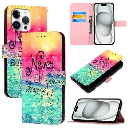 For iPhone 16 Pro Max 3D Painting Horizontal Flip Leather Phone Case(Chasing Dreams) - iPhone 16 Pro Max Cases by buy2fix | Online Shopping UK | buy2fix