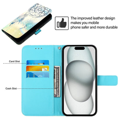 For iPhone 16 Plus 3D Painting Horizontal Flip Leather Phone Case(Dream Wind Chimes) - iPhone 16 Plus Cases by buy2fix | Online Shopping UK | buy2fix